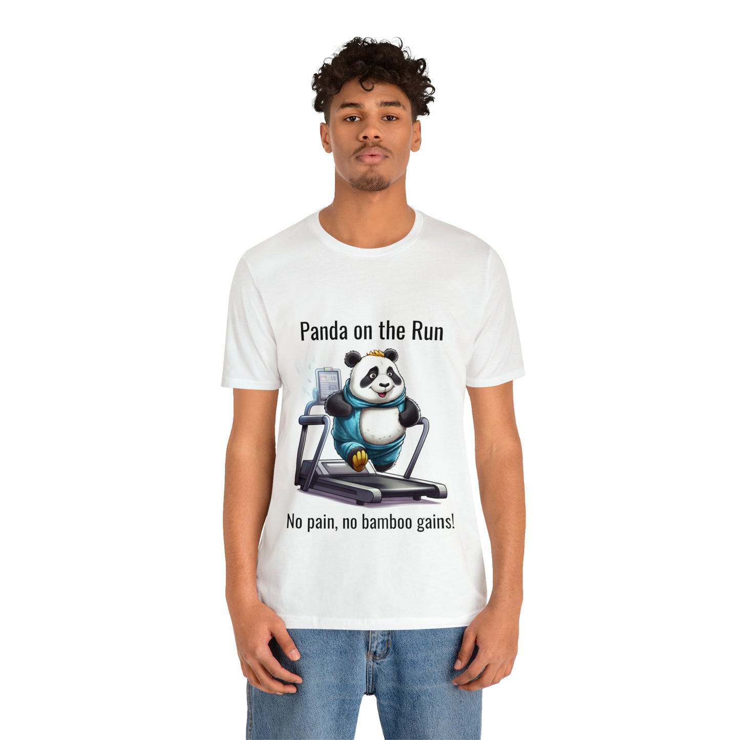 "Bamboo Fitness" Panda T-Shirt