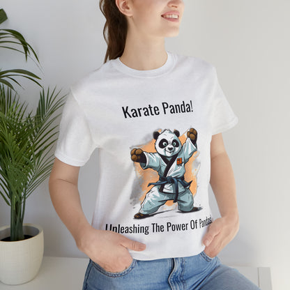 "Karate Kicks with Panda Power" T-Shirt