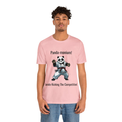 "Karate Kicks with Panda Flair" T-Shirt