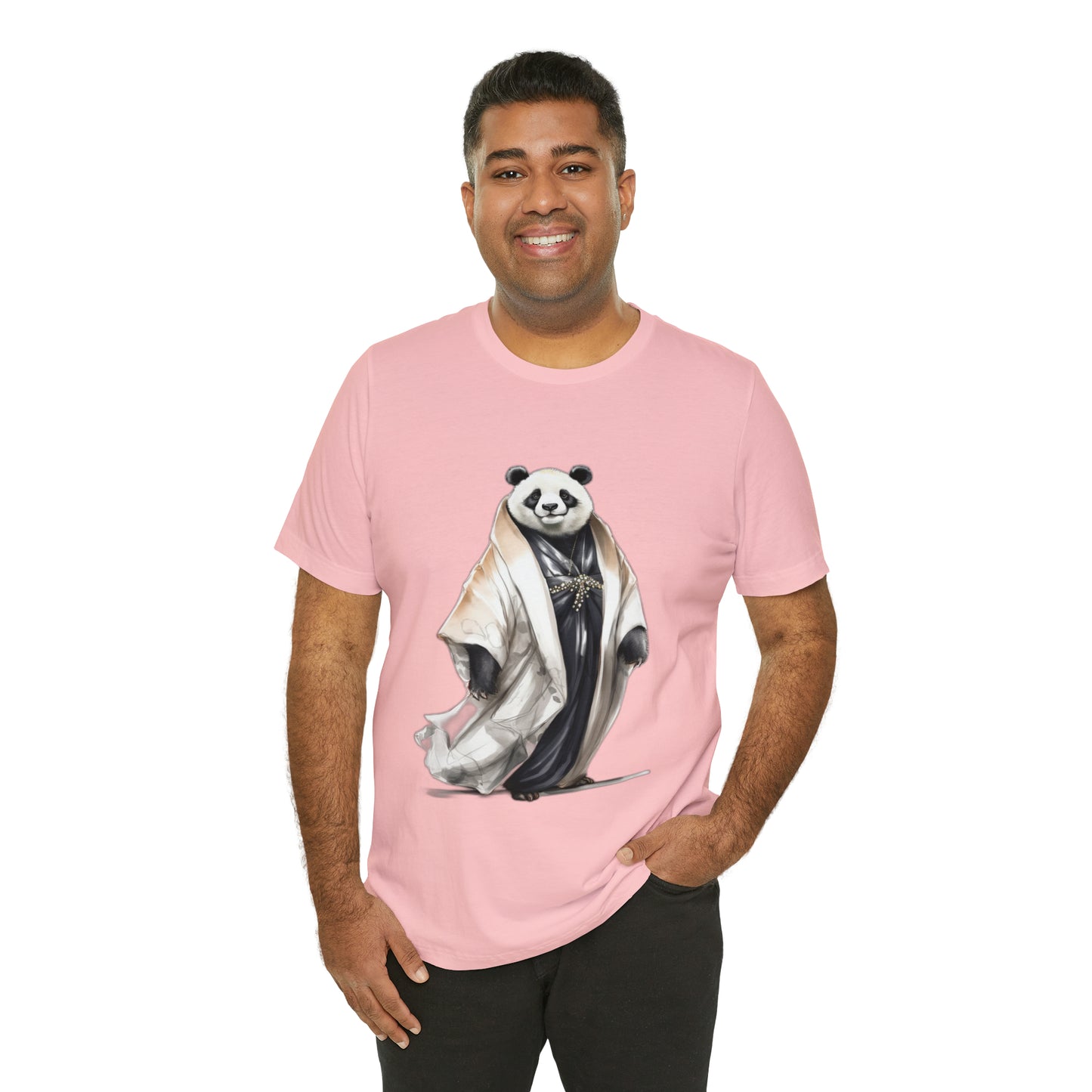 "Runway Panda" Unisex Jersey Short Sleeve Tee