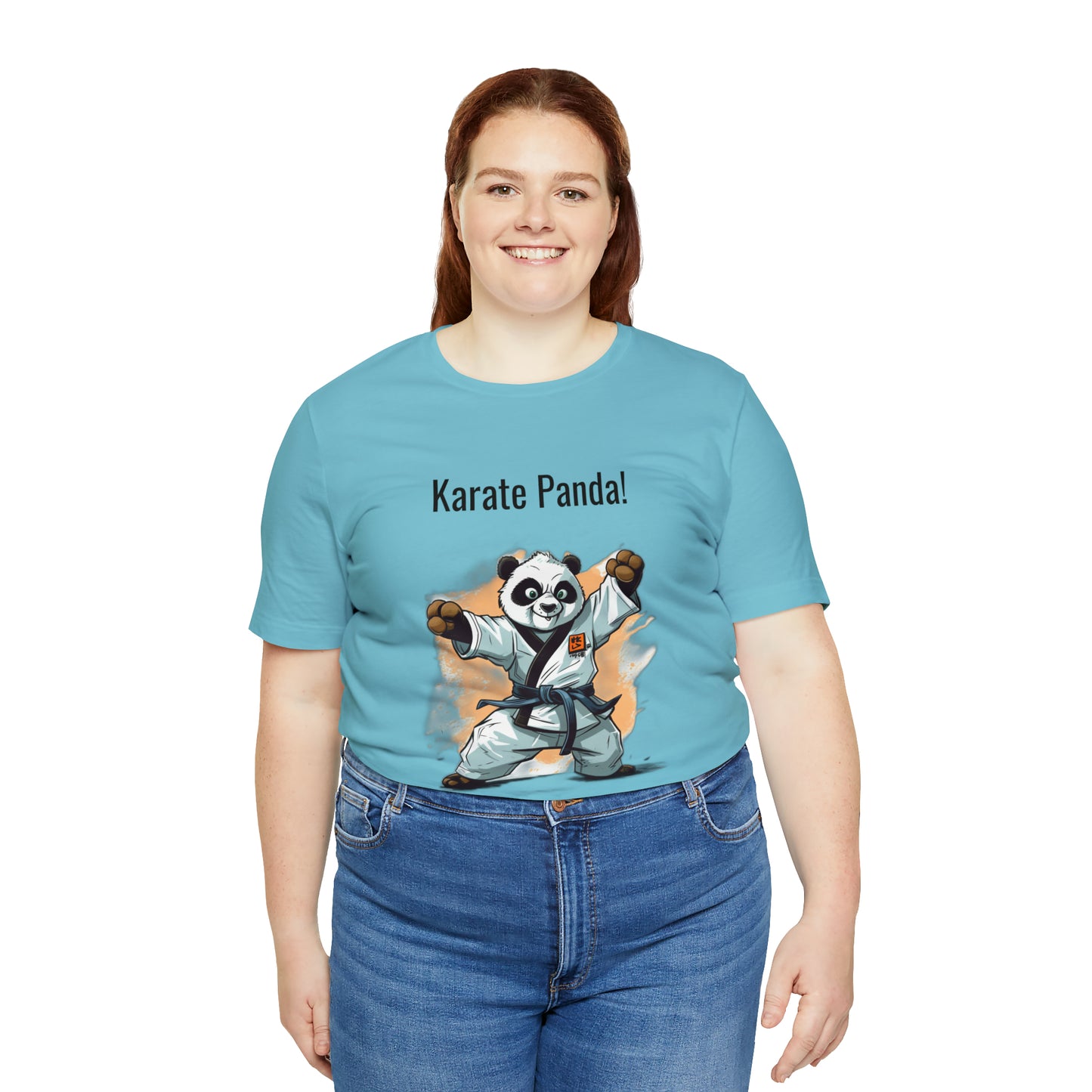 "Karate Kicks with Panda Power" T-Shirt