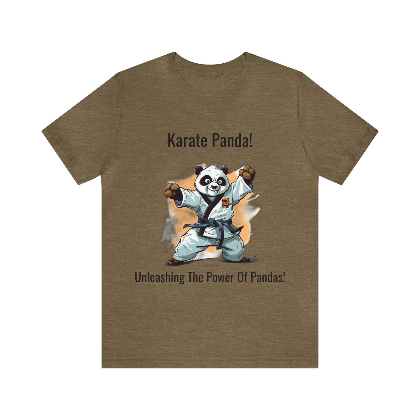 "Karate Kicks with Panda Power" T-Shirt