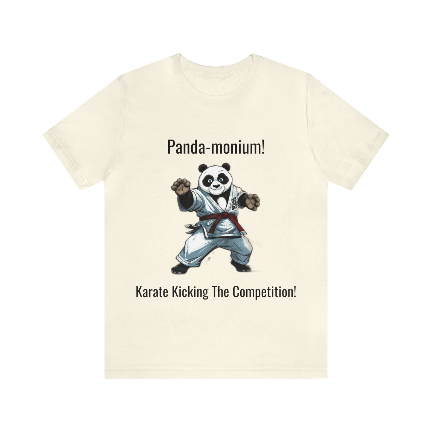 "Karate Kicks with Panda Flair" T-Shirt