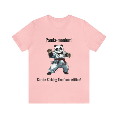 "Karate Kicks with Panda Flair" T-Shirt