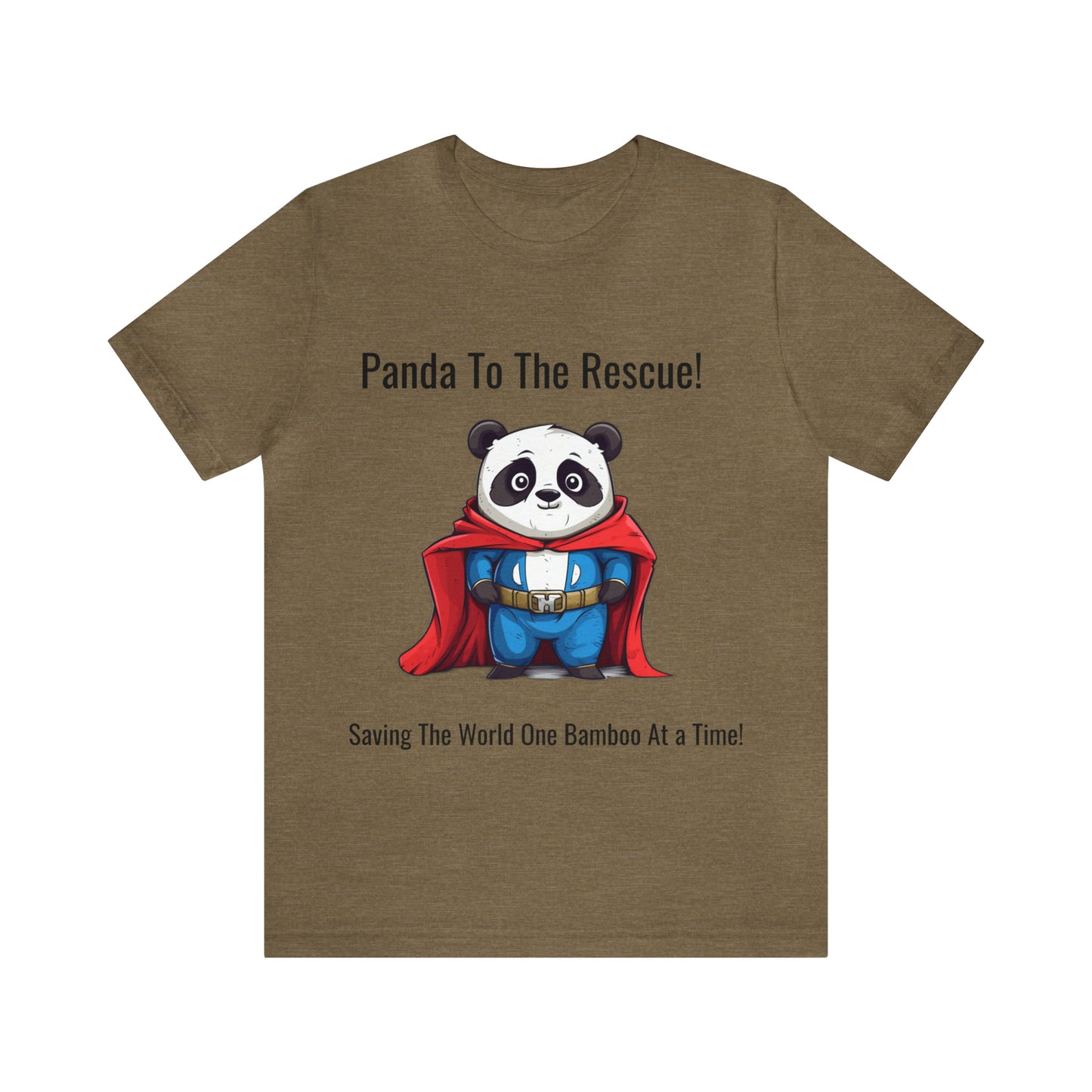 "SuperPanda" Unisex Jersey Short Sleeve Tee