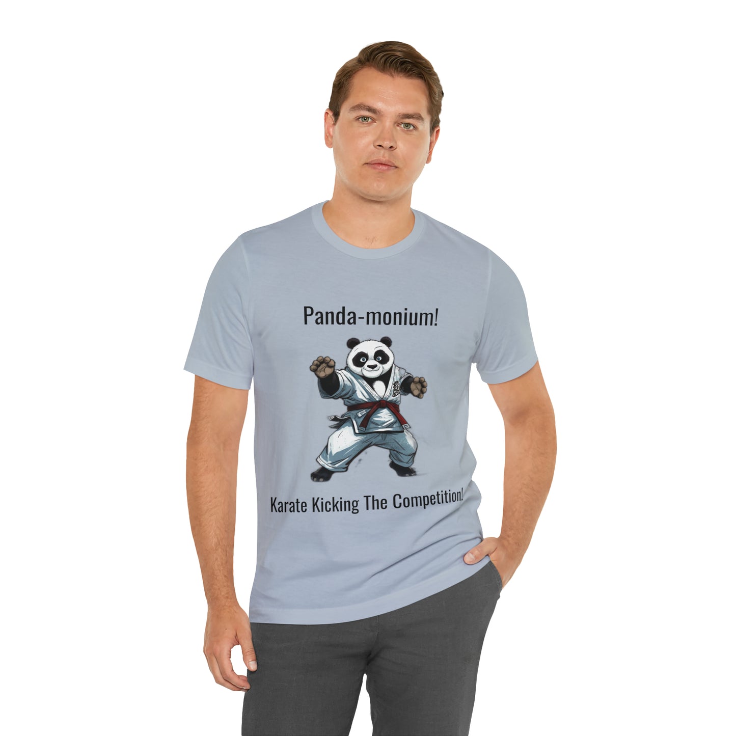 "Karate Kicks with Panda Flair" T-Shirt