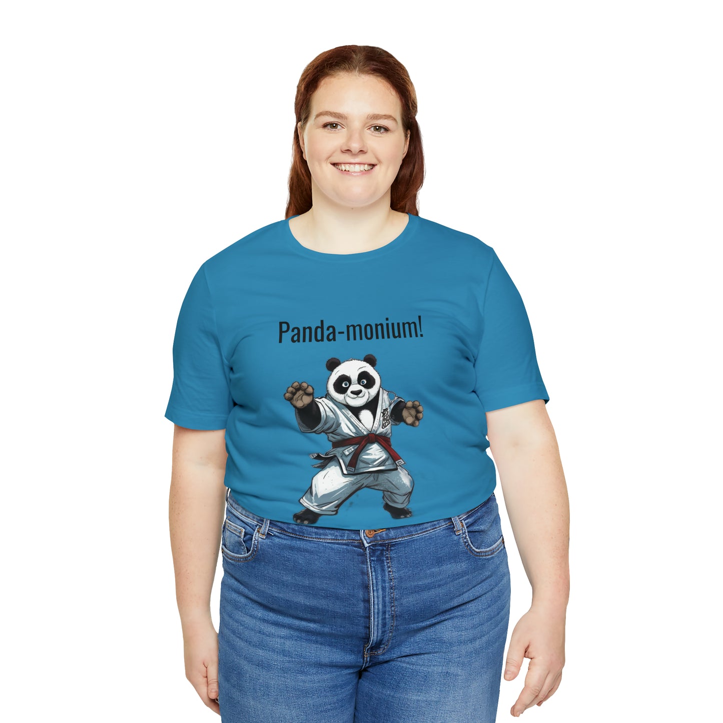 "Karate Kicks with Panda Flair" T-Shirt