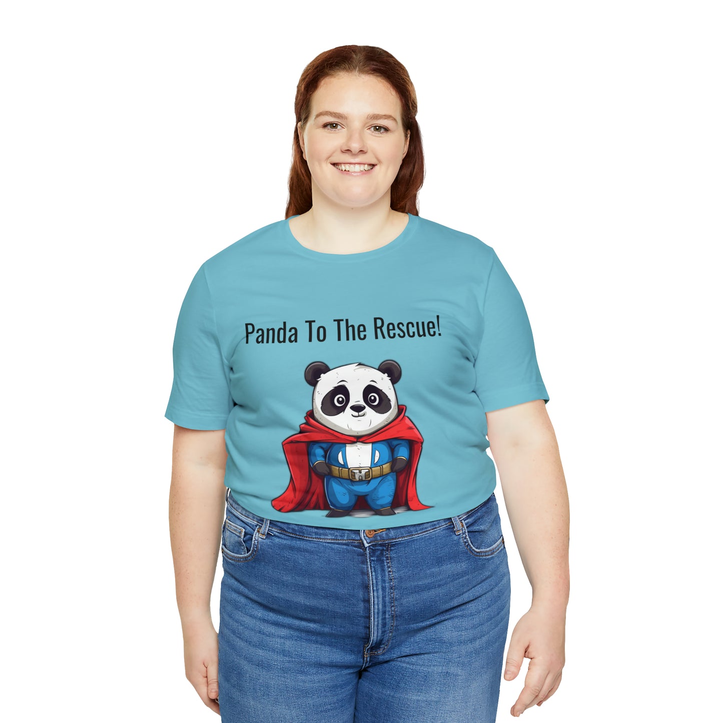 "SuperPanda" Unisex Jersey Short Sleeve Tee