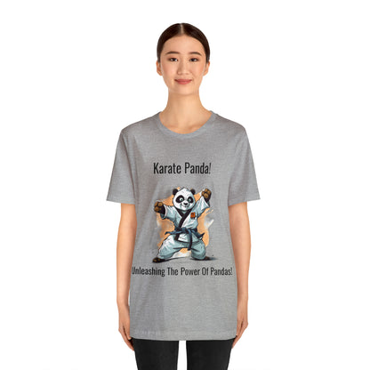 "Karate Kicks with Panda Power" T-Shirt