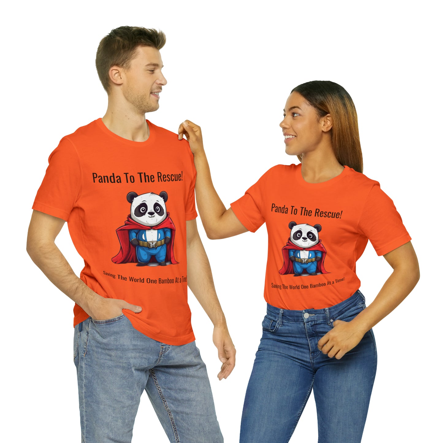 "SuperPanda" Unisex Jersey Short Sleeve Tee