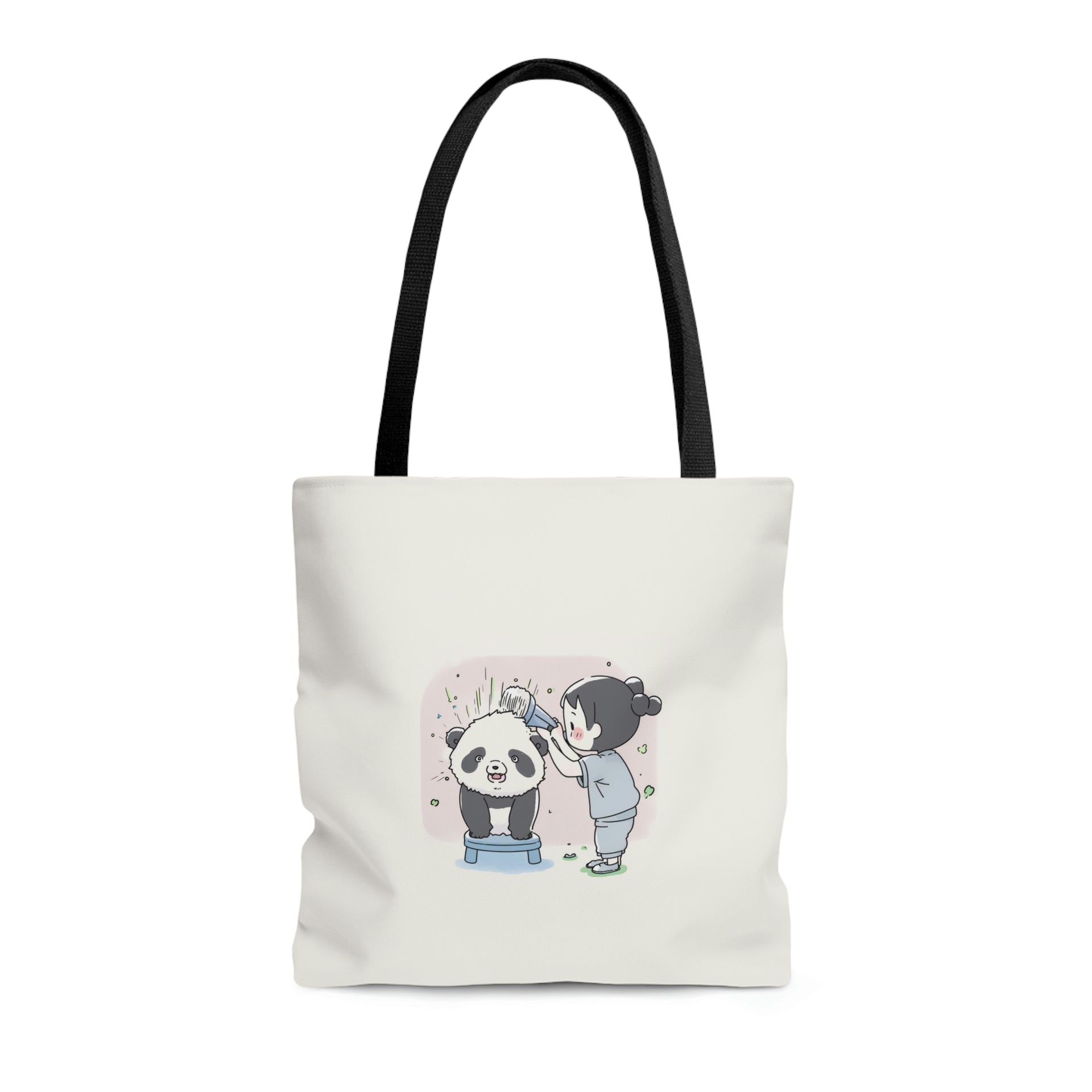Panda Shoulder Bag Cute Panda Canvas Tote Bags in 3 Sizes
