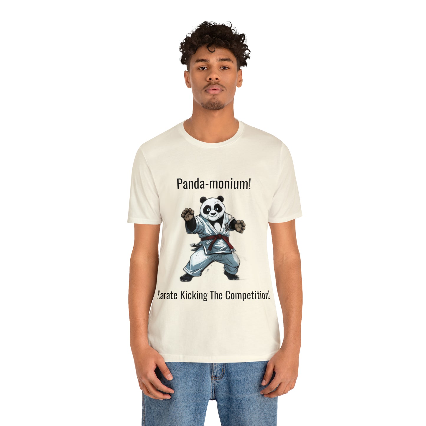 "Karate Kicks with Panda Flair" T-Shirt