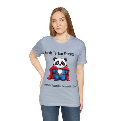 "SuperPanda" Unisex Jersey Short Sleeve Tee