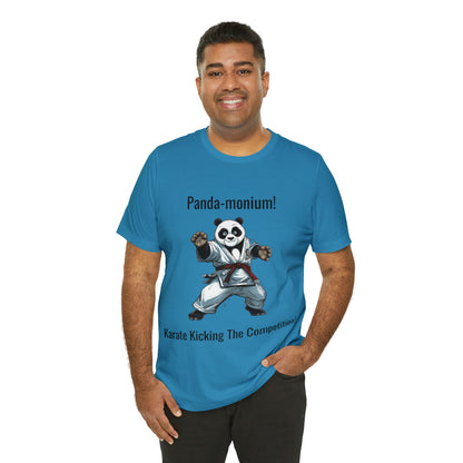 "Karate Kicks with Panda Flair" T-Shirt