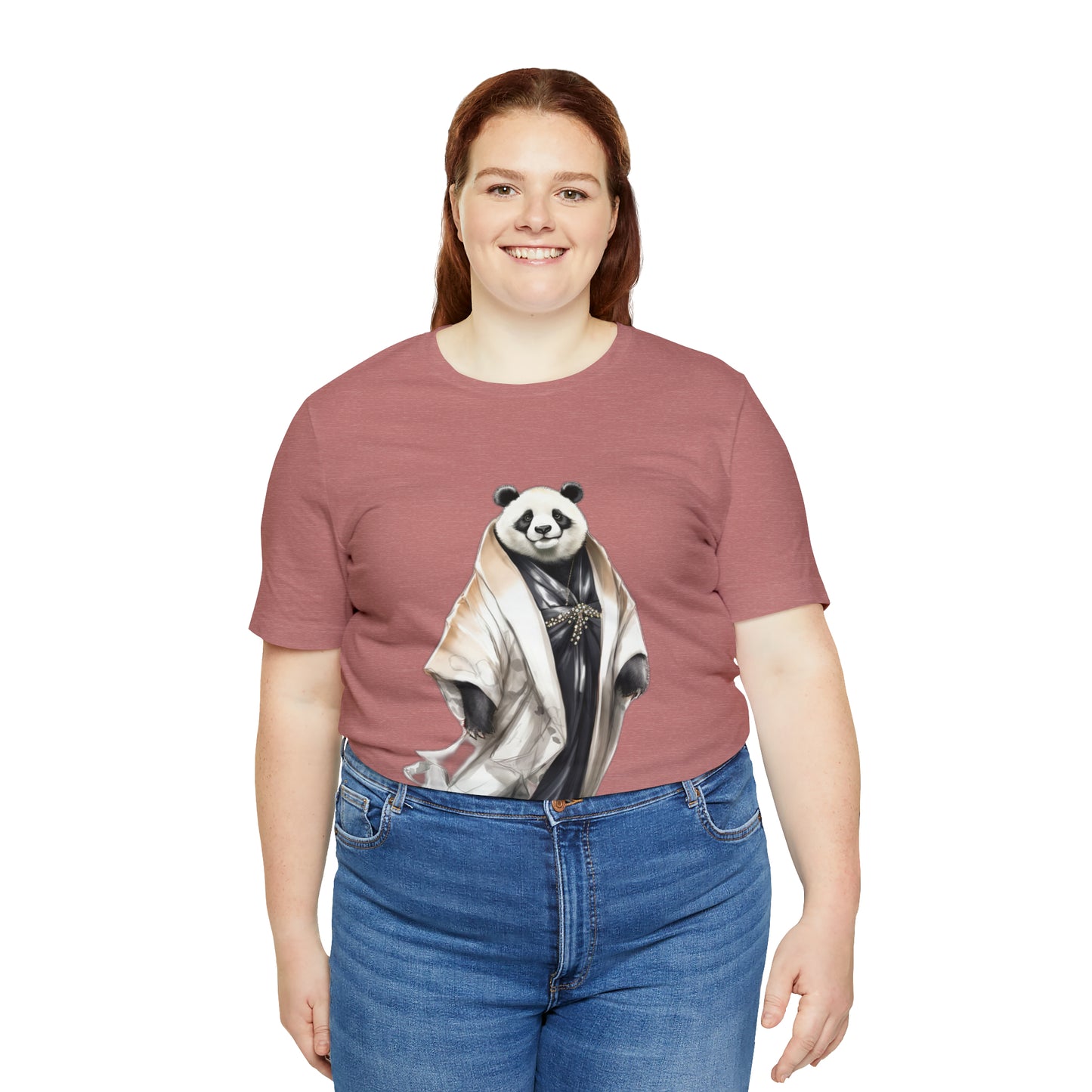 "Runway Panda" Unisex Jersey Short Sleeve Tee