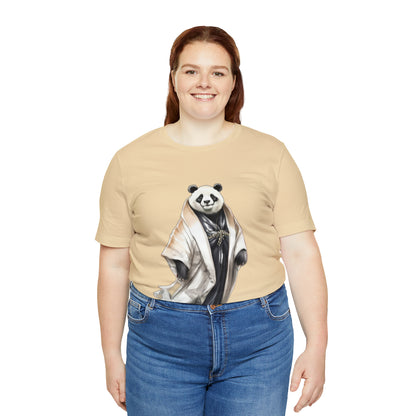 "Runway Panda" Unisex Jersey Short Sleeve Tee