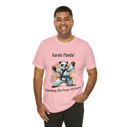 "Karate Kicks with Panda Power" T-Shirt