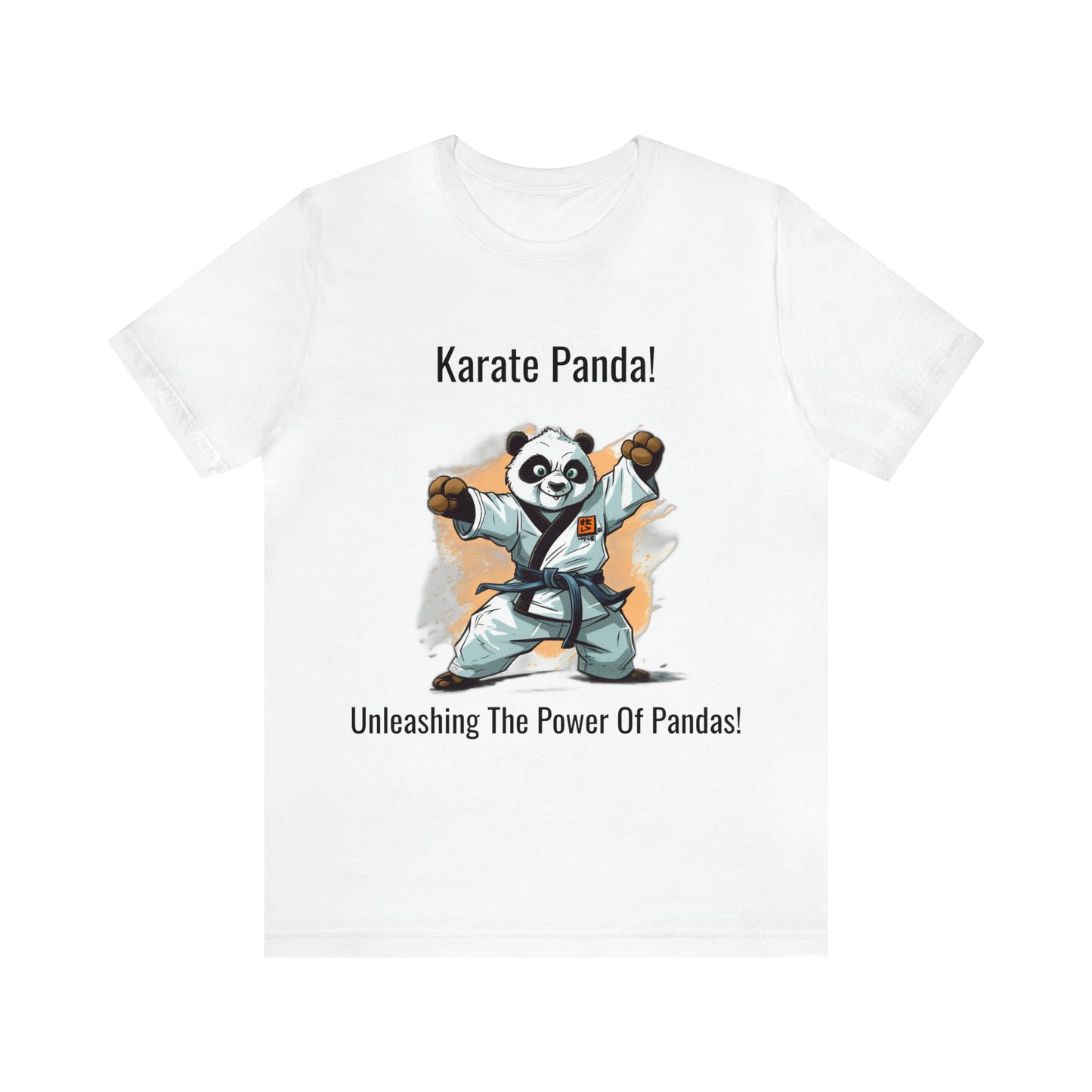 "Karate Kicks with Panda Power" T-Shirt