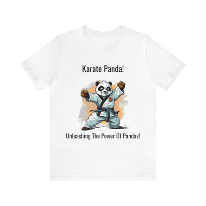 "Karate Kicks with Panda Power" T-Shirt