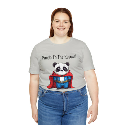 "SuperPanda" Unisex Jersey Short Sleeve Tee