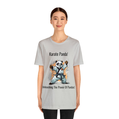 "Karate Kicks with Panda Power" T-Shirt