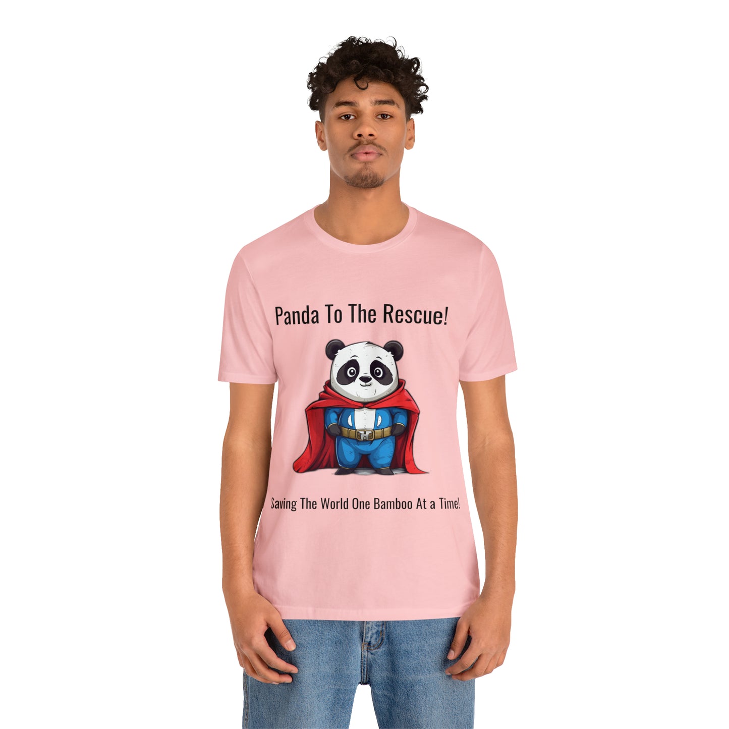 "SuperPanda" Unisex Jersey Short Sleeve Tee