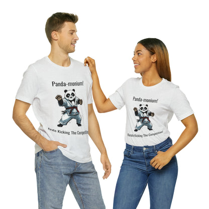 "Karate Kicks with Panda Flair" T-Shirt