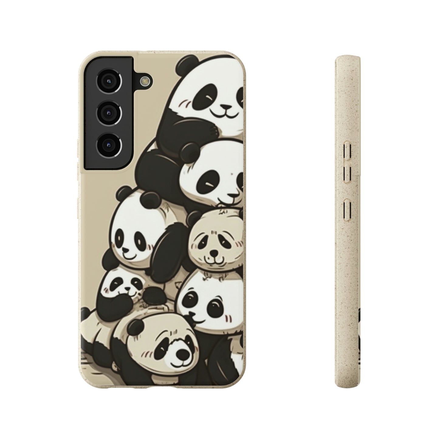 Pile of Pandas Biodegradable Phone Case