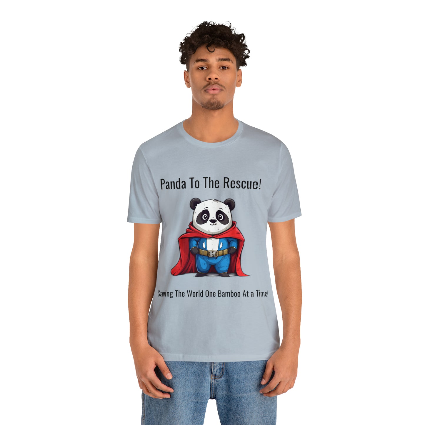 "SuperPanda" Unisex Jersey Short Sleeve Tee