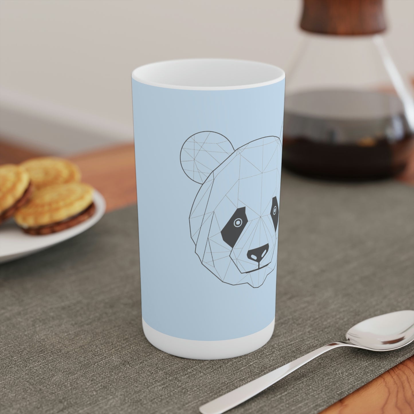 Geometric Panda Coffee Mugs