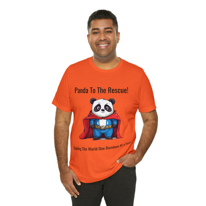 "SuperPanda" Unisex Jersey Short Sleeve Tee