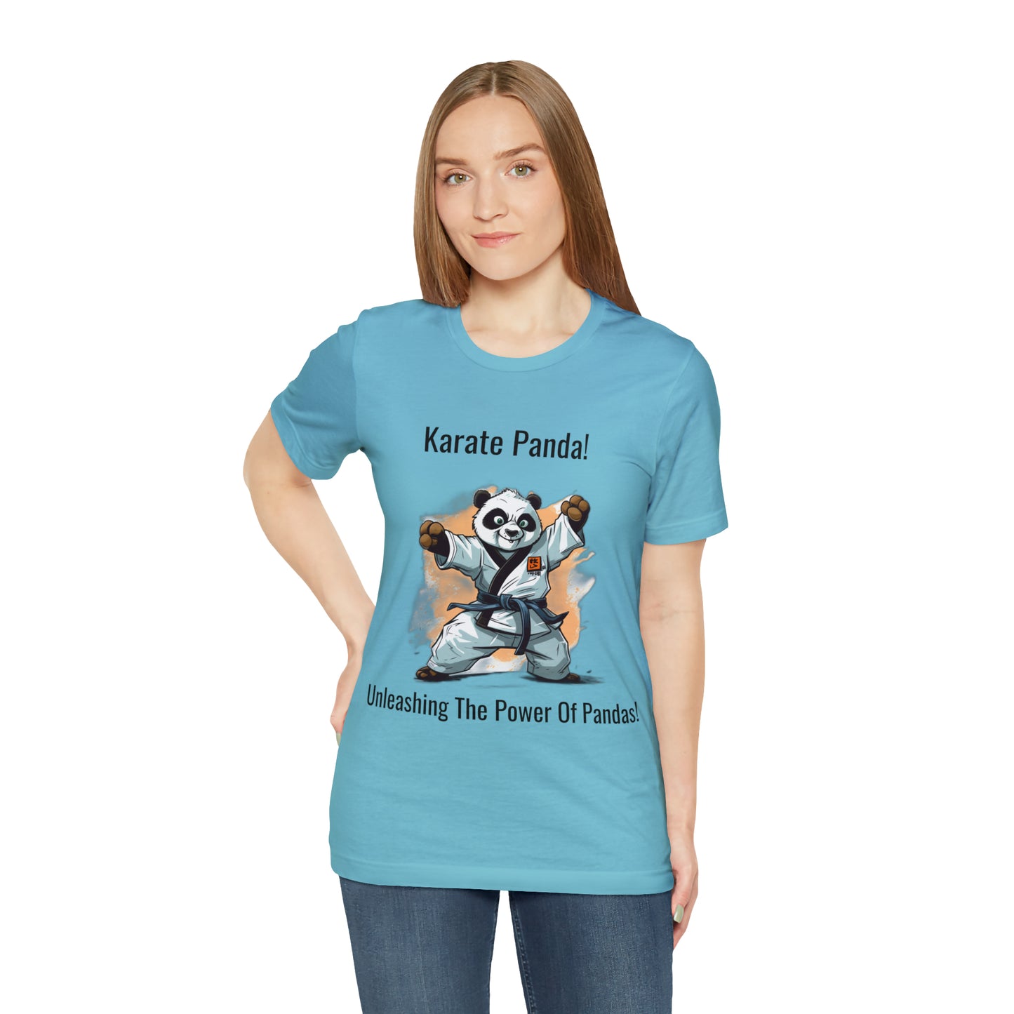 "Karate Kicks with Panda Power" T-Shirt