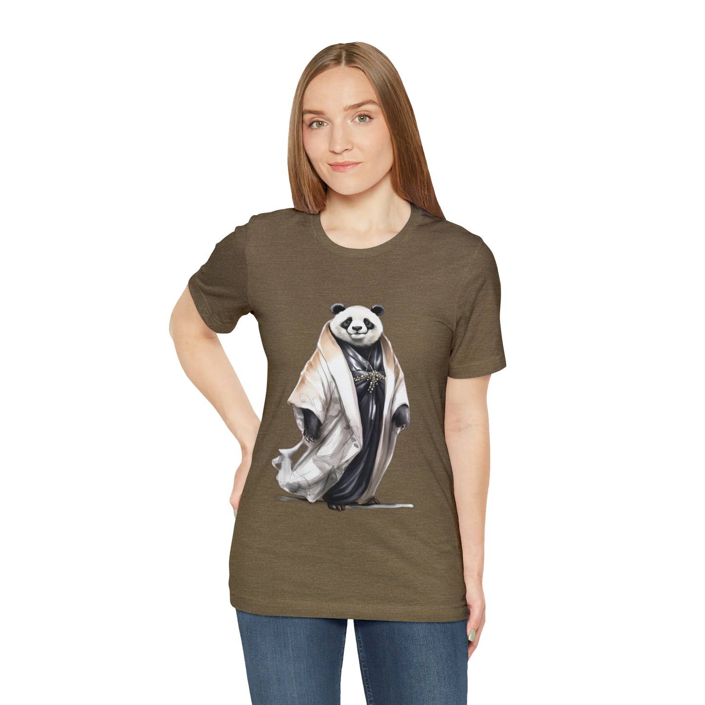 "Runway Panda" Unisex Jersey Short Sleeve Tee