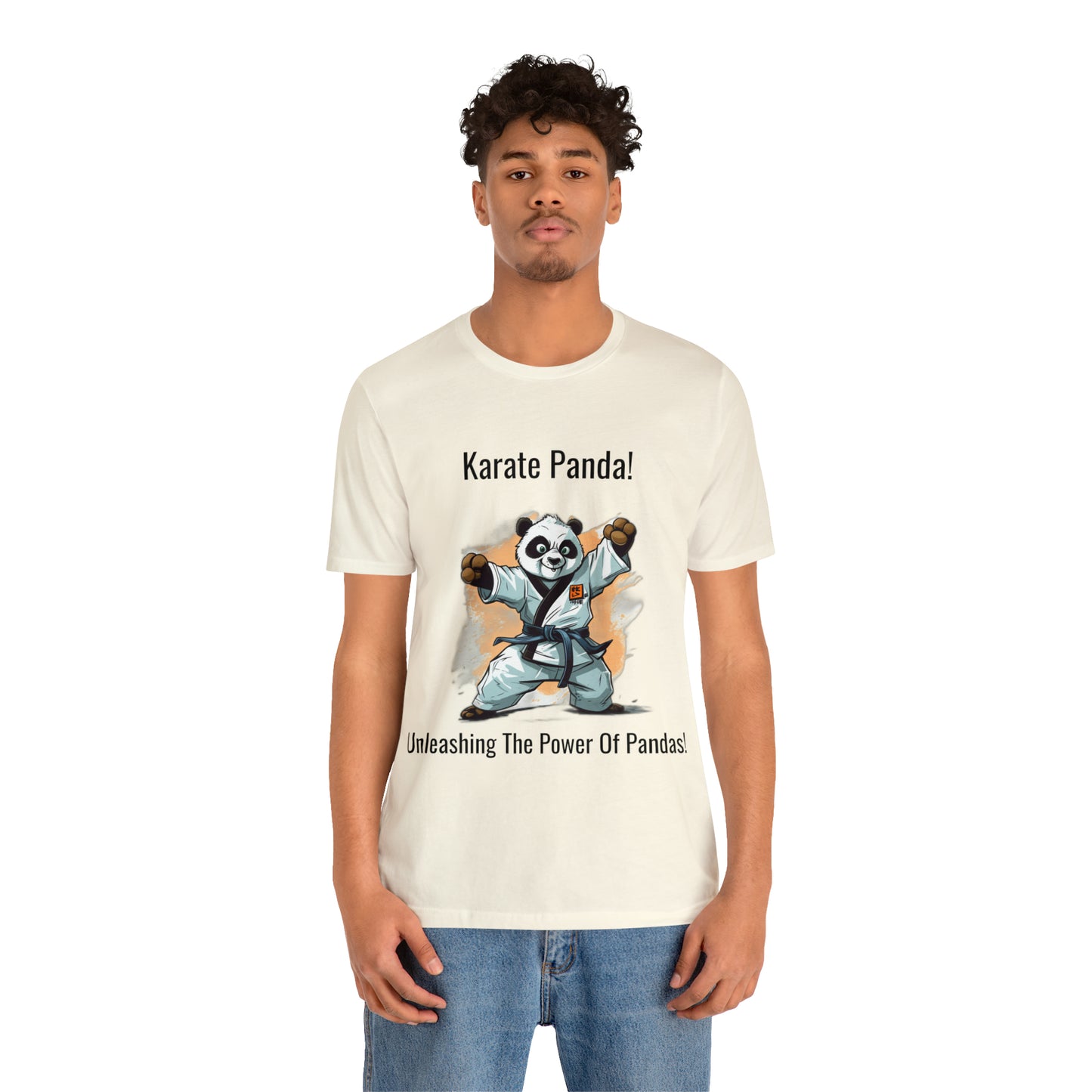 "Karate Kicks with Panda Power" T-Shirt