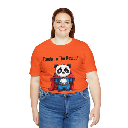 "SuperPanda" Unisex Jersey Short Sleeve Tee