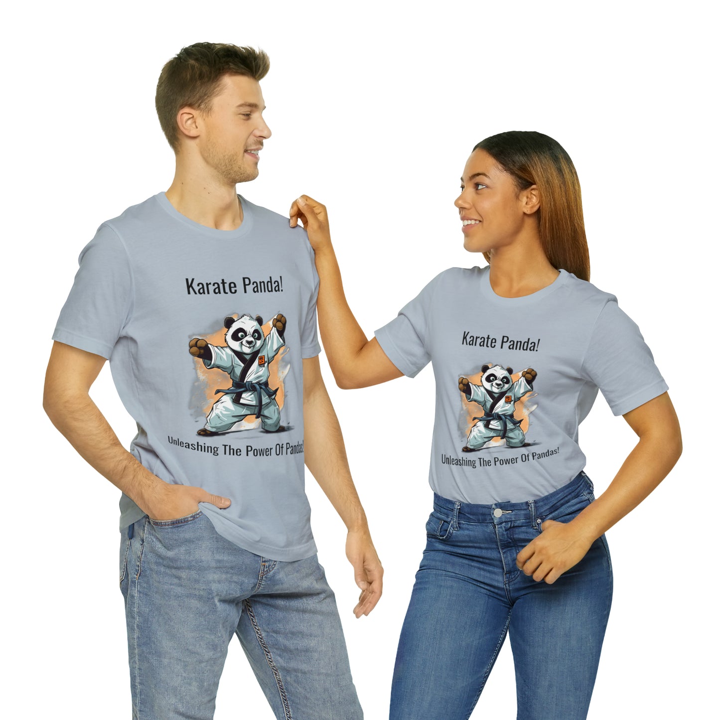 "Karate Kicks with Panda Power" T-Shirt