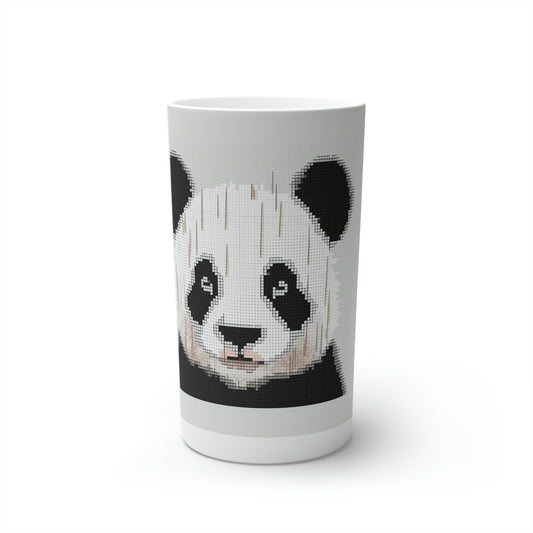 Panda-Printed Conical Coffee Mugs