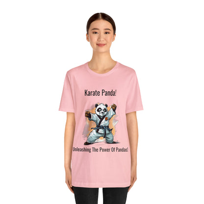 "Karate Kicks with Panda Power" T-Shirt