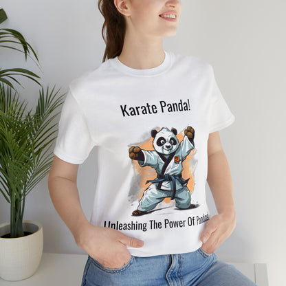 "Karate Kicks with Panda Power" T-Shirt