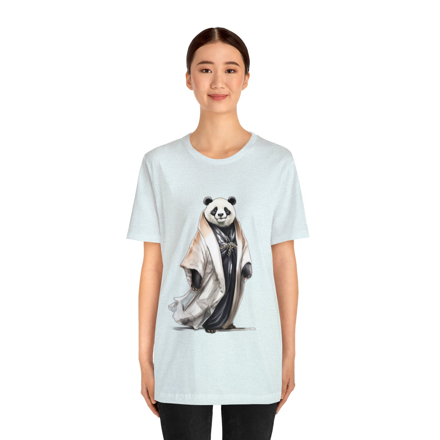 "Runway Panda" Unisex Jersey Short Sleeve Tee