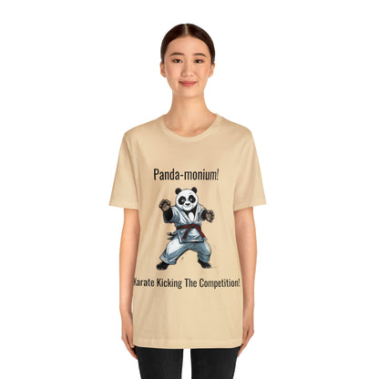 "Karate Kicks with Panda Flair" T-Shirt