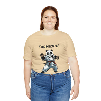 "Karate Kicks with Panda Flair" T-Shirt