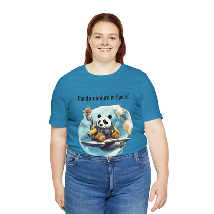 Out-of-This-World Panda Tee - Unisex Jersey Short Sleeve
