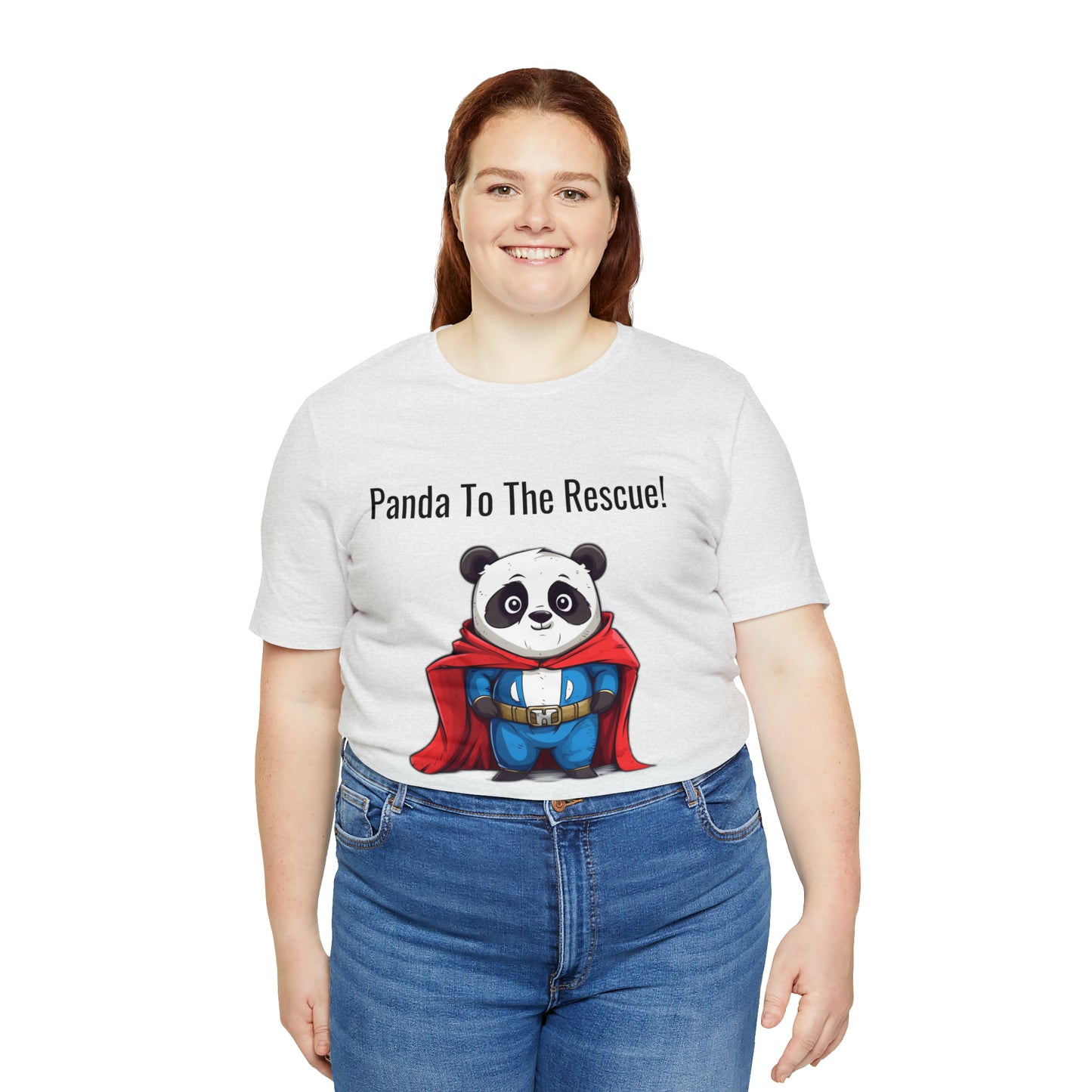 "SuperPanda" Unisex Jersey Short Sleeve Tee