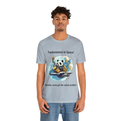 Out-of-This-World Panda Tee - Unisex Jersey Short Sleeve