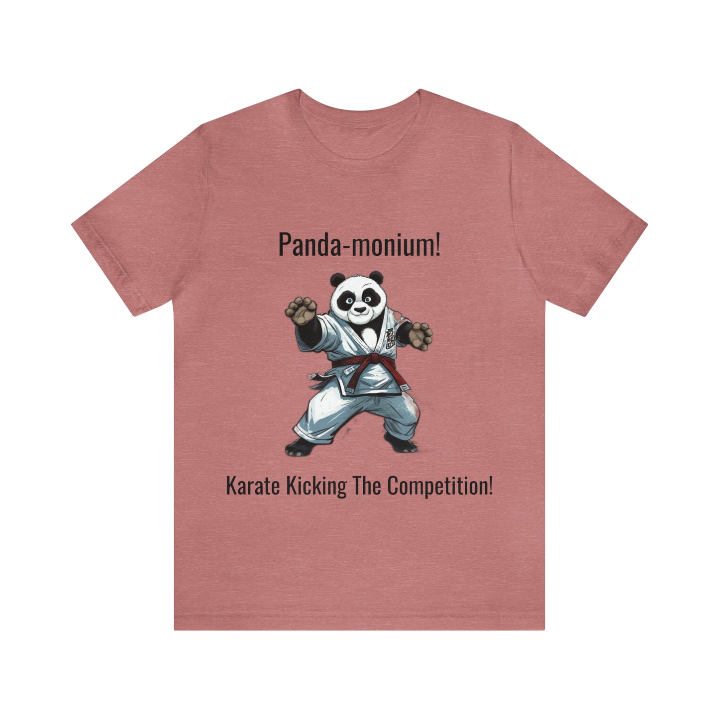 "Karate Kicks with Panda Flair" T-Shirt