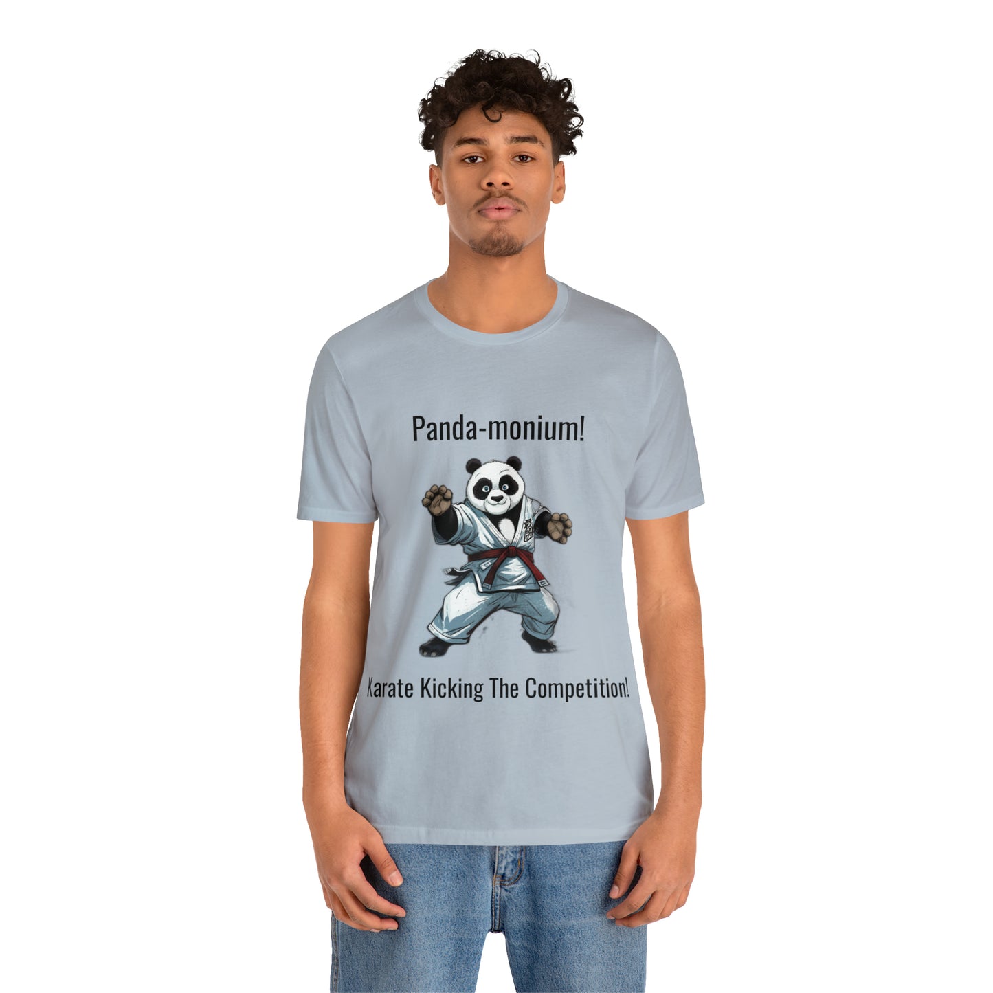 "Karate Kicks with Panda Flair" T-Shirt