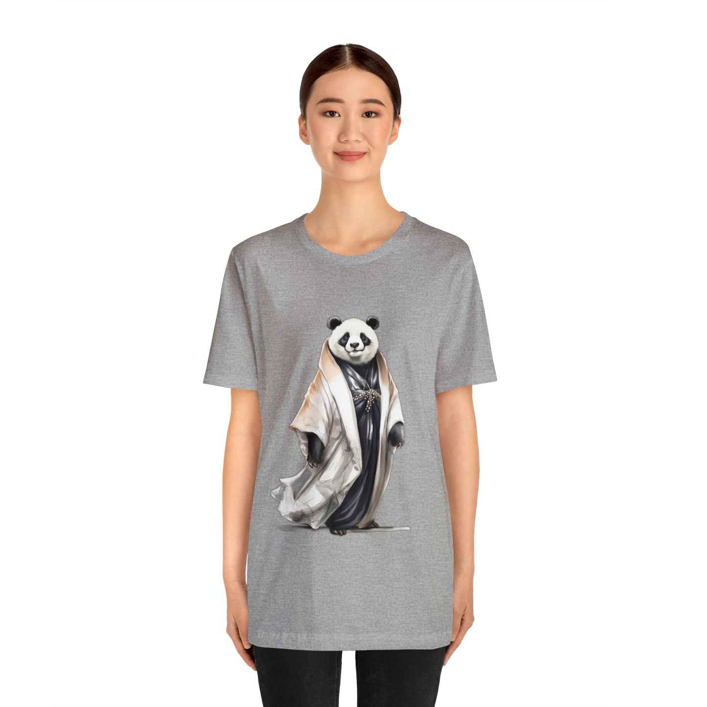 "Runway Panda" Unisex Jersey Short Sleeve Tee