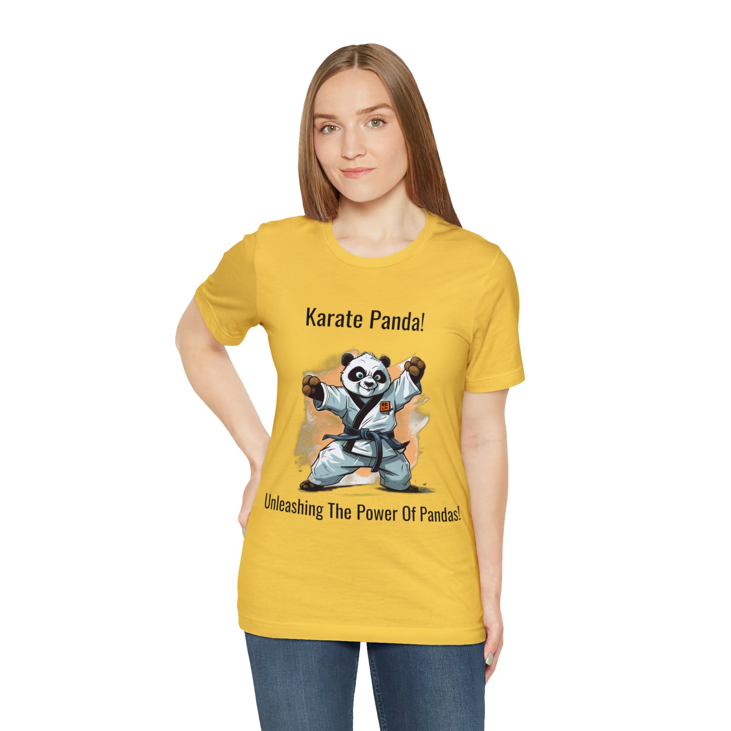 "Karate Kicks with Panda Power" T-Shirt