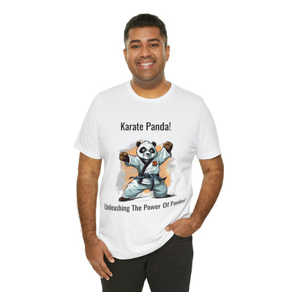 "Karate Kicks with Panda Power" T-Shirt